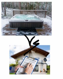 A home inspection costs less than a hot tub. 

Short term comfort

Long-term protection. 

A smart move for smart buyers. 

Book your home inspection today. 647-981-5000